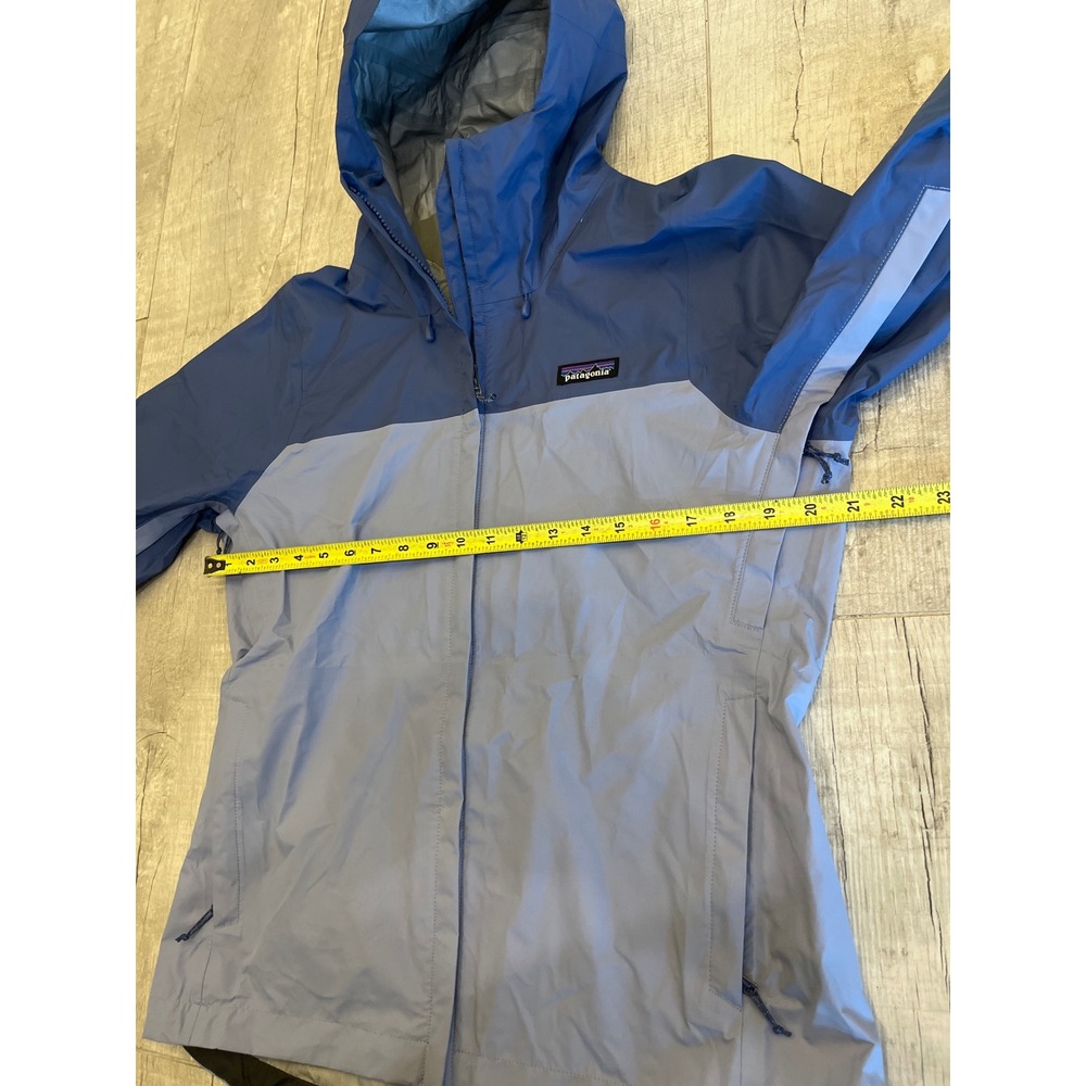 Patagonia Womens H2NO Performance Standard Fit Rain Jacket Blue/Gray Size M - Picture 6 of 10